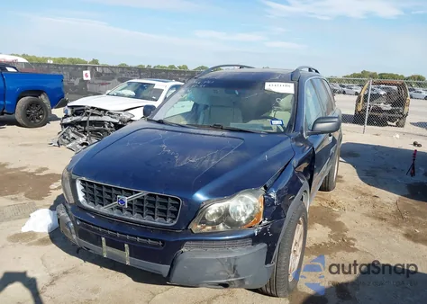 2004 Volvo Xc90 2.5T Awd z USA, uszkodzony, nr VIN YV1CZ59H141123972